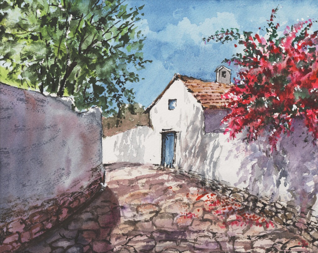 Countryside Road 8x10