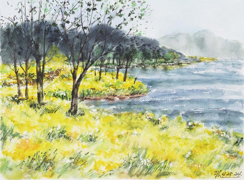 Springtime Growth 12x16